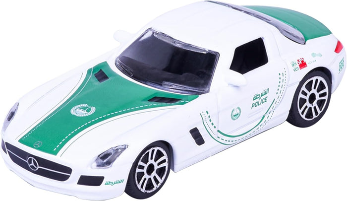 Majorette Dubai Police Die-cast Single Pack Mercedes SLS