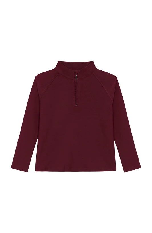 Maroon Half Zip