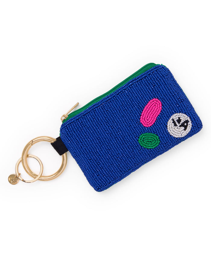 Mary Drugs Beaded Coin Purse Green Coin Purse