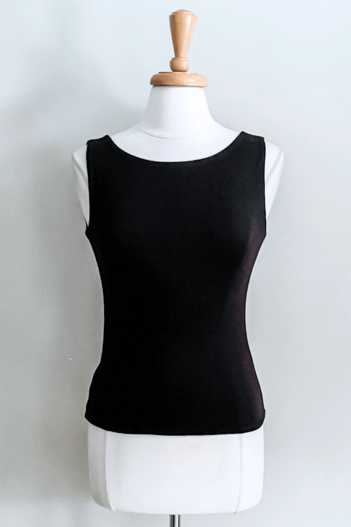 Reversible Black Bralette by Diane Kroe with supportive double-layer comfort