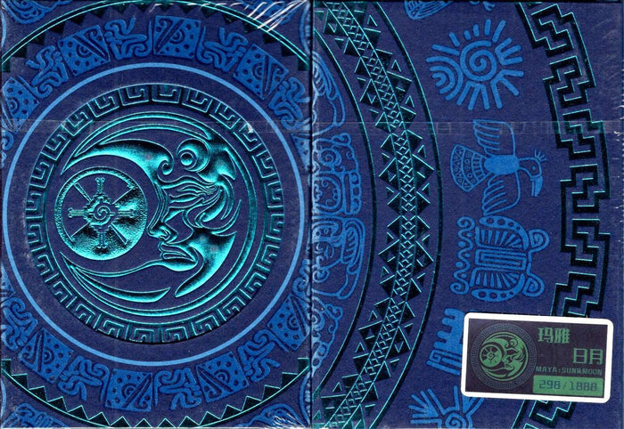 PlayingCardDecks.com-Maya Moon Gilded Playing Cards