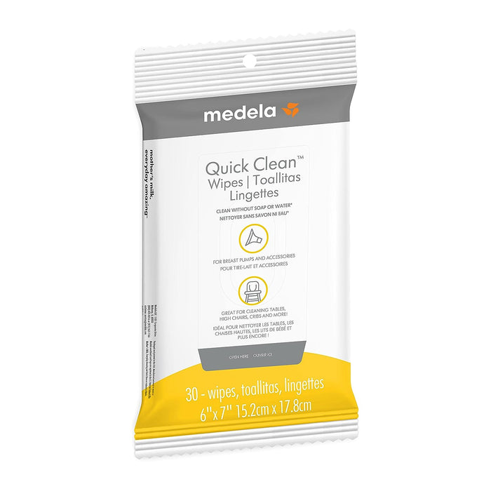 Medela Quick Clean Breast Pump And Accessory Wipes