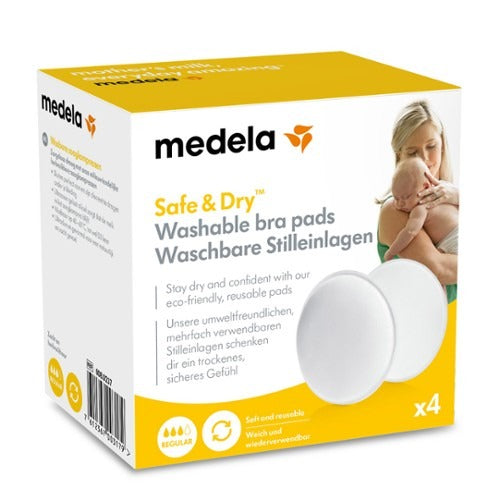 Medela Safe & Dry Washable Nursing Bra Pads