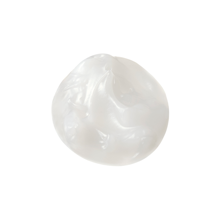 White marble stone on a white background