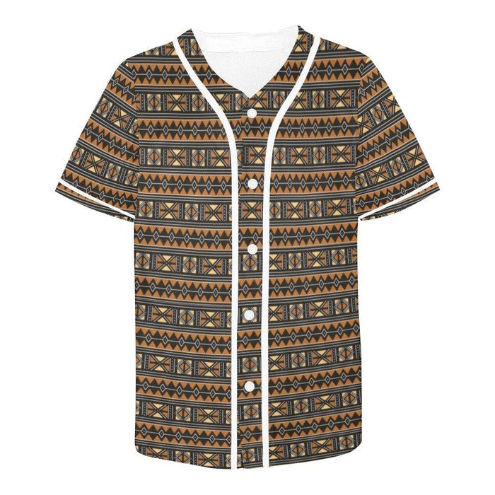 Mens Dashiki Baseball Shirt - Natna Shop