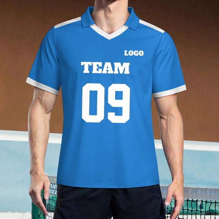 Men's V-Neck Soccer Jersey Football jersey - Natna Shop