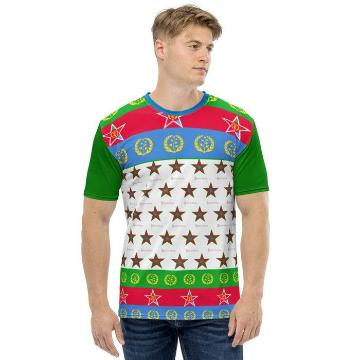 Men's t-shirt eritrean flag style natna shop Men t shirts - Natna Shop