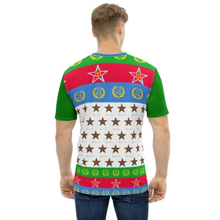 Men's t-shirt eritrean flag style natna shop Men t shirts - Natna Shop