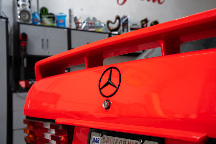 Mercedes 190E Cosworth Style Rear Trunk Spoiler
