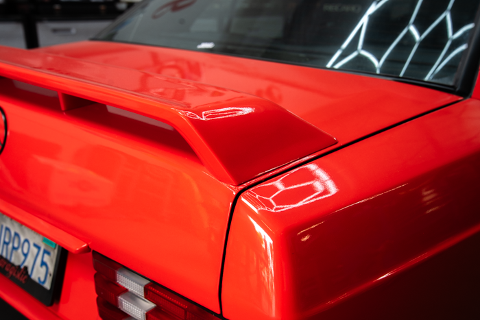 Mercedes 190E Cosworth Style Rear Trunk Spoiler