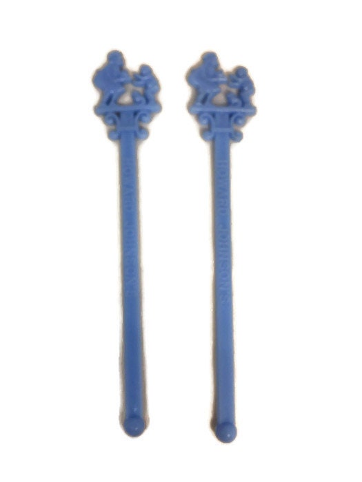 Mid Century Howard Johnson's Swizzle Sticks at Duckwells