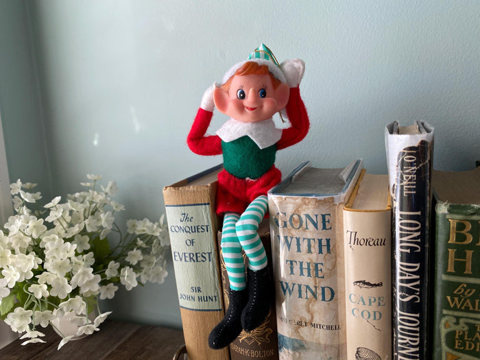 Midcentury Christmas Elf Ornament at Duckwells
