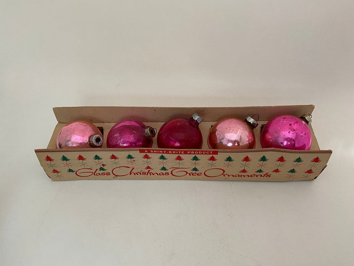 Midcentury Shiny-Brite Display Carton at Duckwells