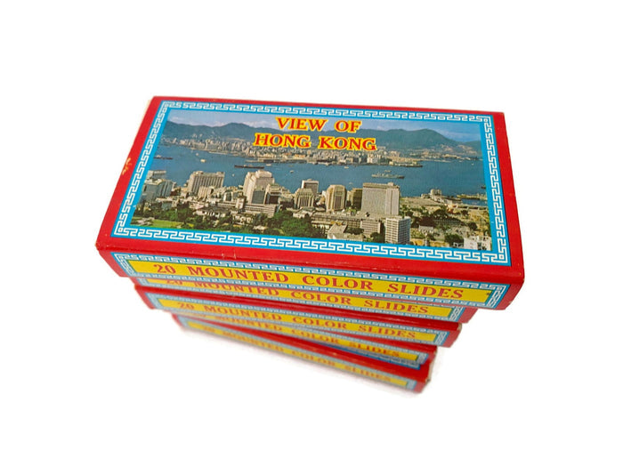 Midcentury View of Hong Kong Color Slides at Duckwells
