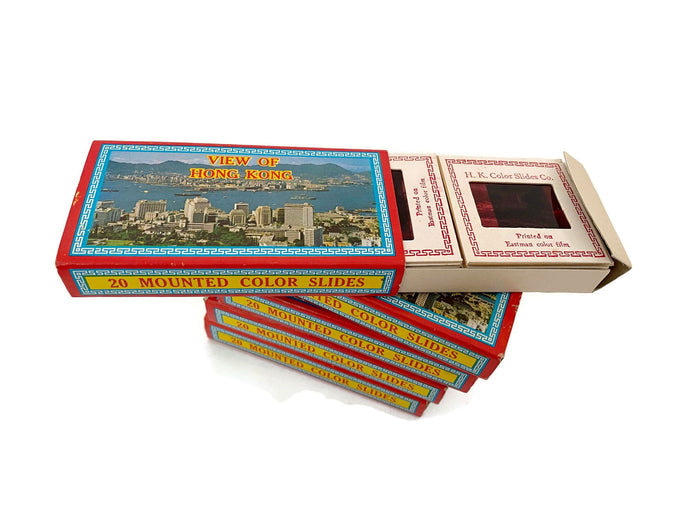 Midcentury View of Hong Kong Color Slides at Duckwells