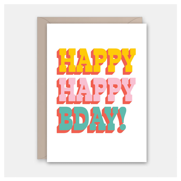 Happy Happy Bday