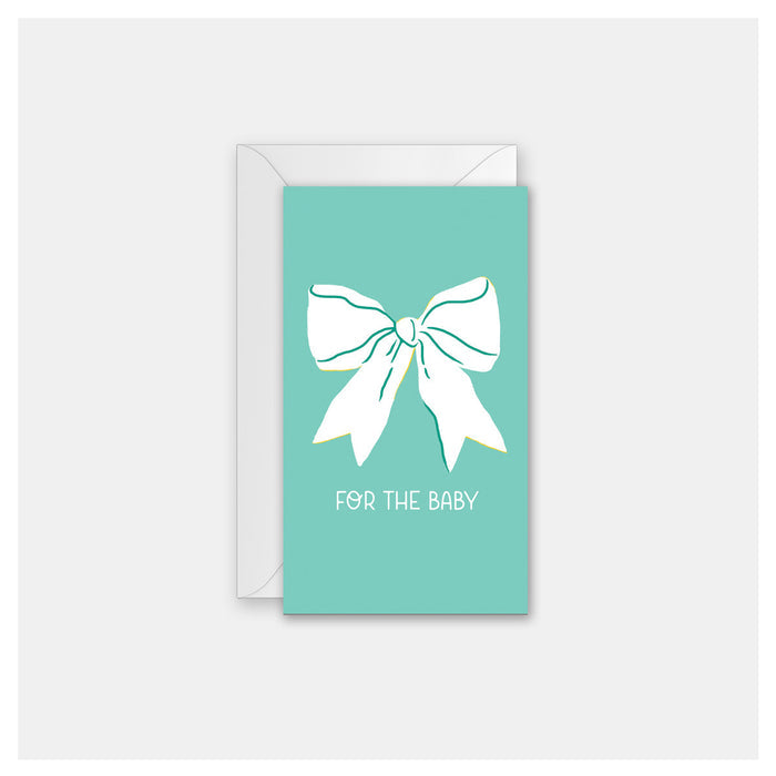 Mint Bow Baby