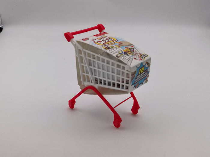 Miniworld Mini Mart Shoping Cart Playset for Kids