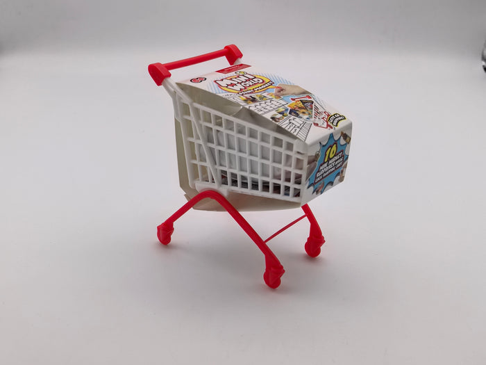 Miniworld Mini Mart Shoping Cart Playset for Kids