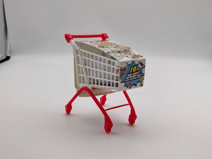 Miniworld Mini Mart Shoping Cart Playset for Kids