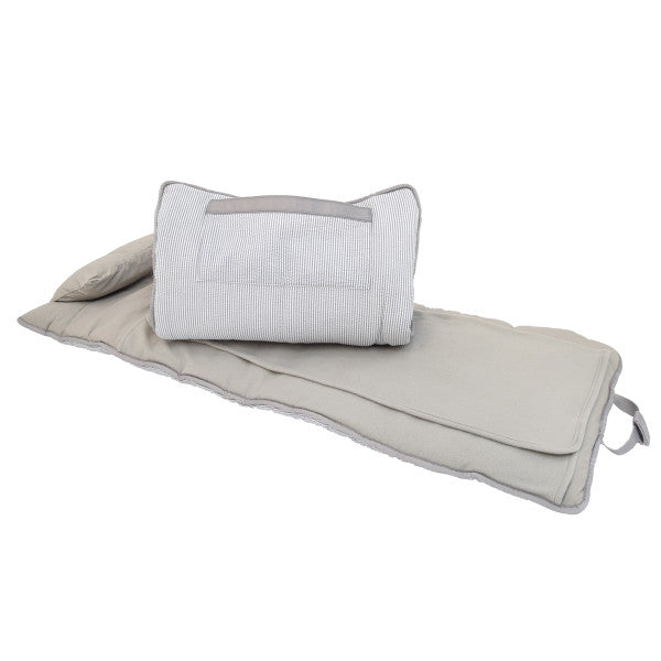 Grey Seersucker