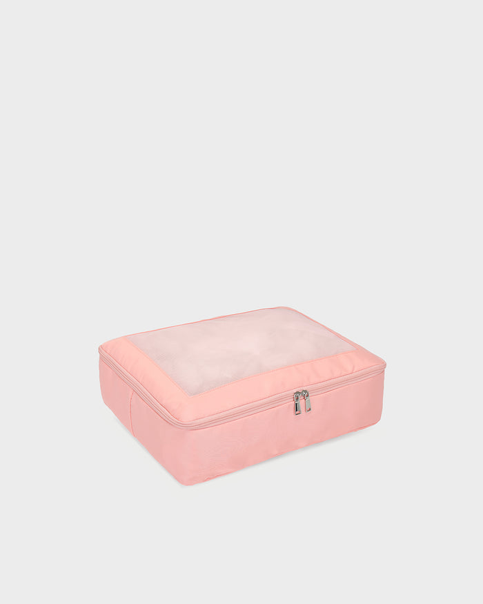Modular Packing Cubes in Rose Pink