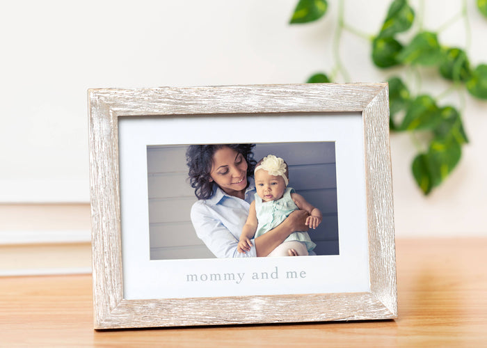 Mommy and Me Rustic Frame