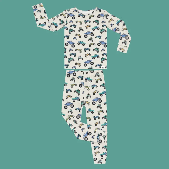 Monster Truck Big Kid Pajama