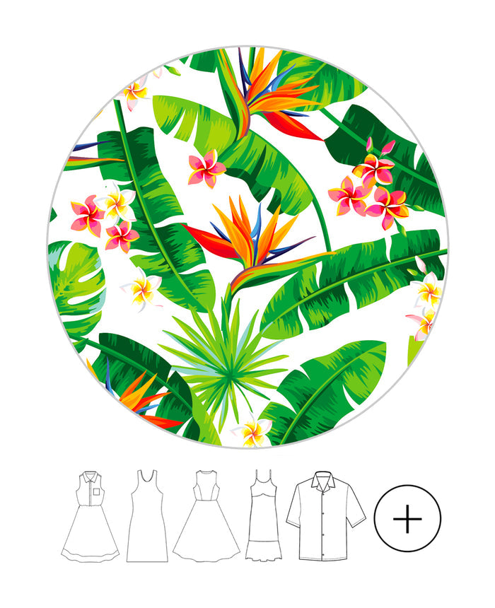 Mother Son Set in Bird of Paradise