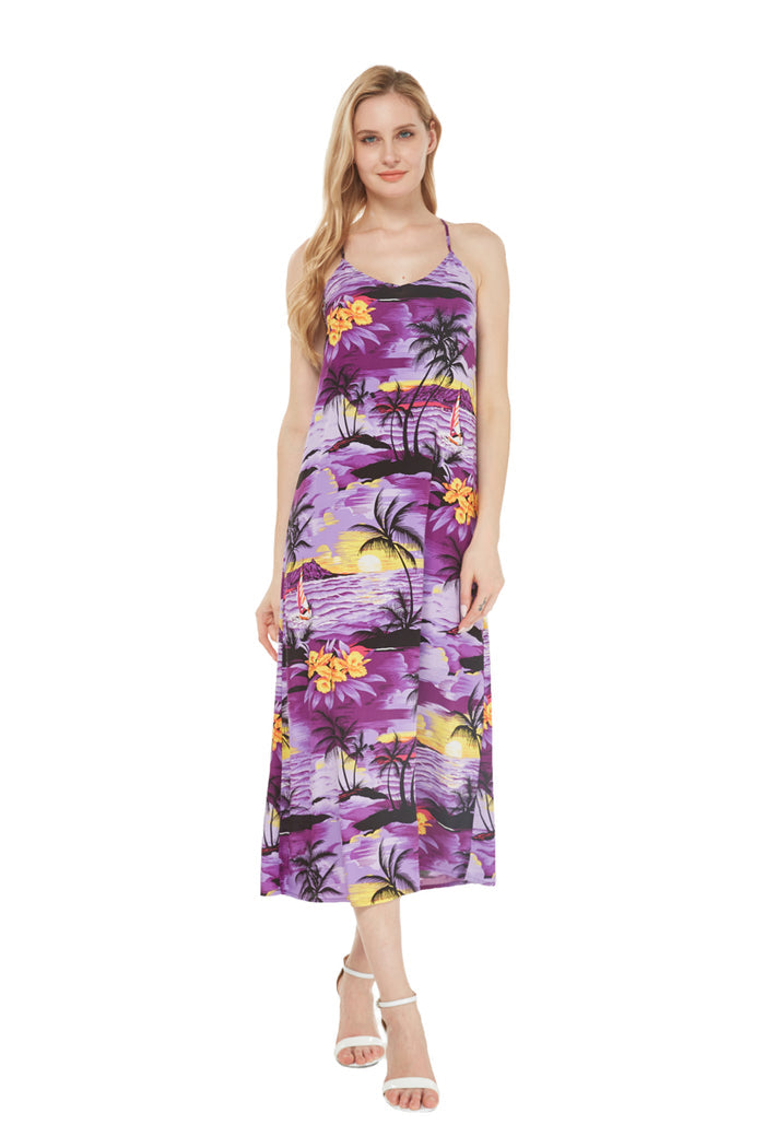 Mother Son Set in Sunset Purple