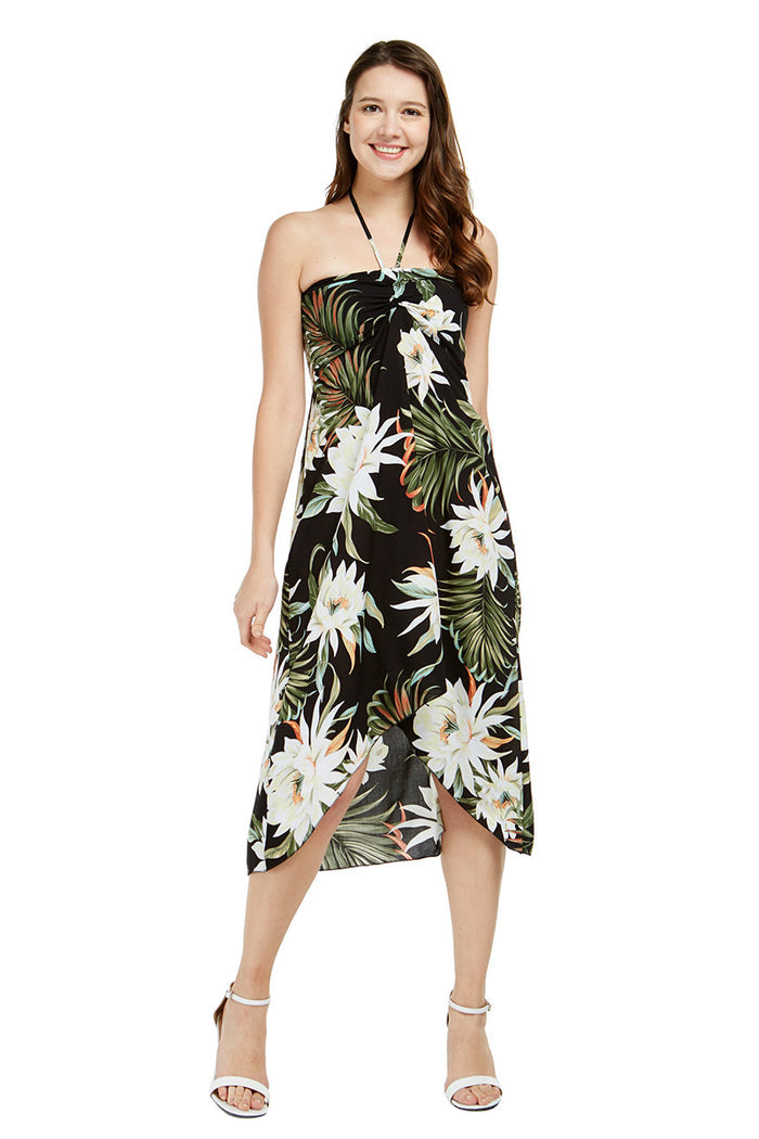 Mother Son Set in Wispy Cereus Black