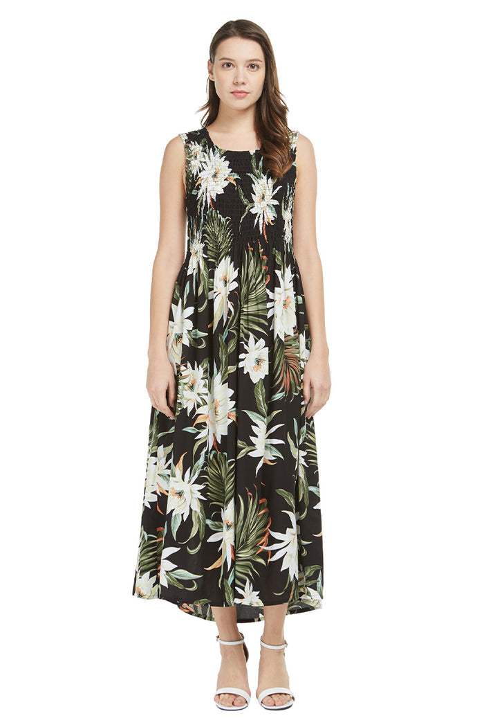 Mother Son Set in Wispy Cereus Black