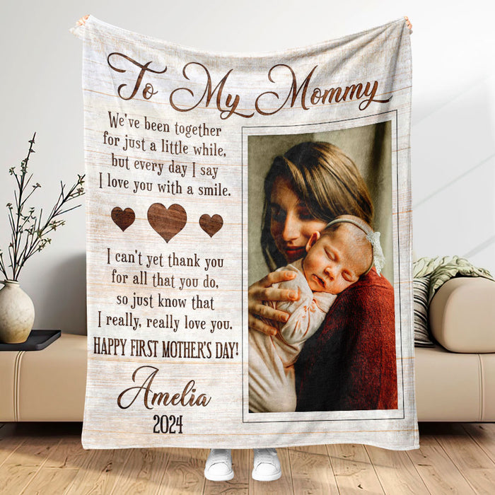 Mothers Day Gift for New Mom | New Mom Blanket