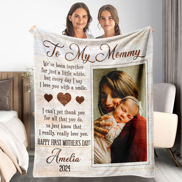Mothers Day Gift for New Mom | New Mom Blanket