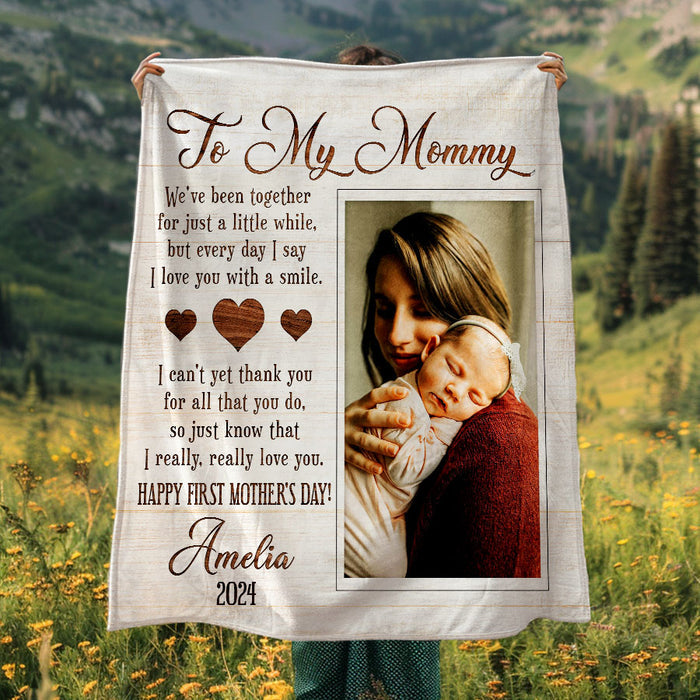 Mothers Day Gift for New Mom | New Mom Blanket