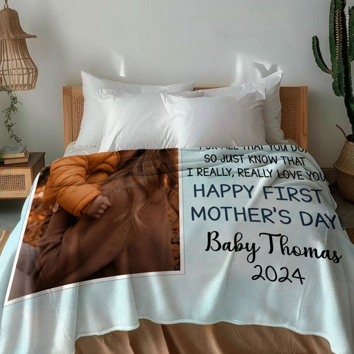 Mother’s Day Gifts for New Moms | New Mom Blanket
