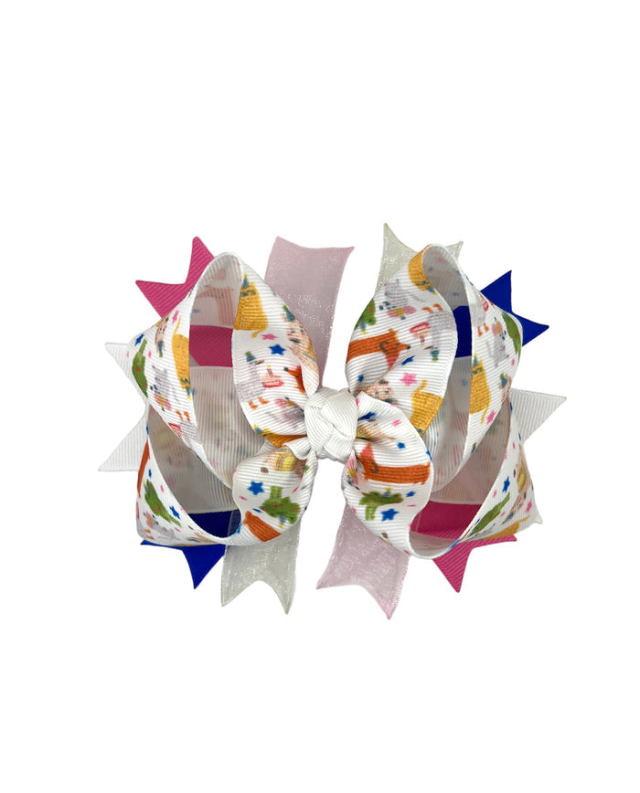 Multi-Ribbon Birthday Bow