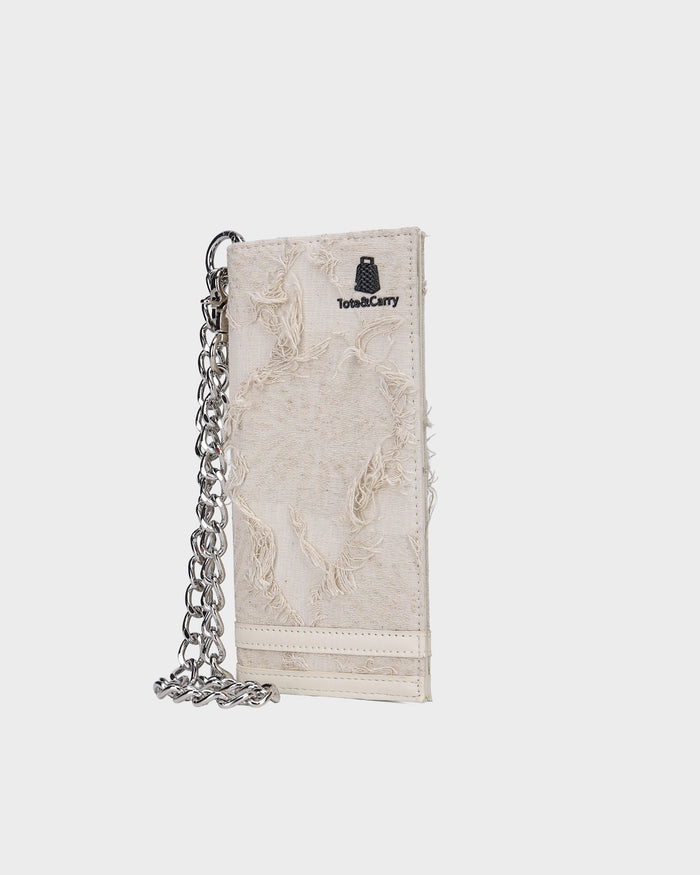Mummy Wallet in Cream White