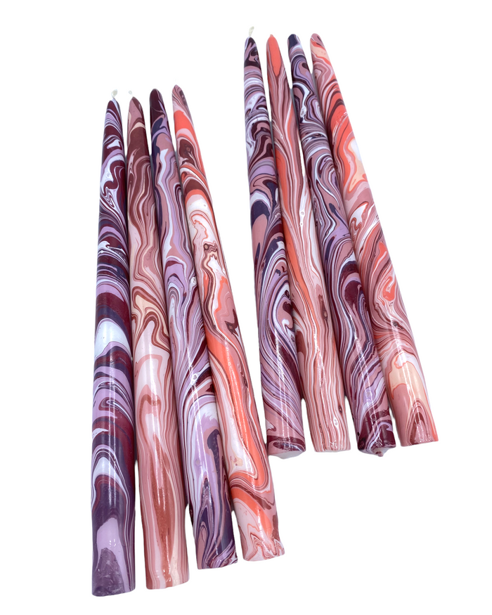 Muscadine Taper Candle Set