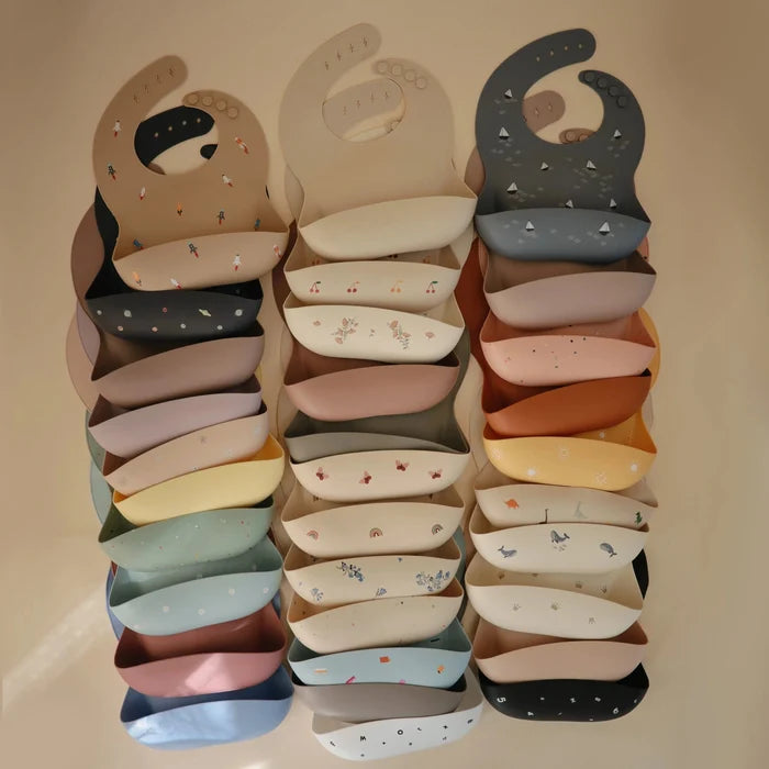 Mushie Silicone Baby Bib