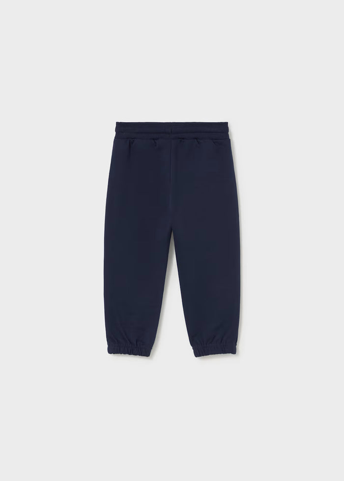 Navy Knit Joggers