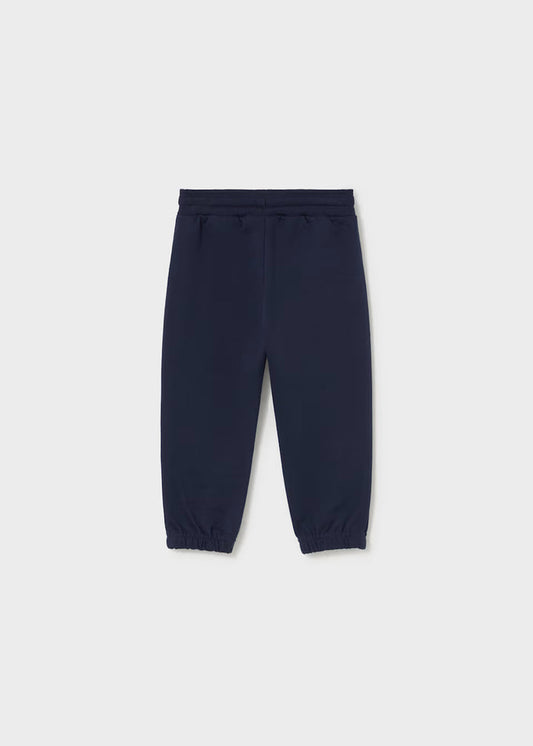 Navy Knit Joggers