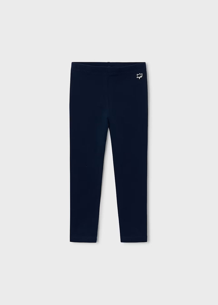 Navy Knit Leggings