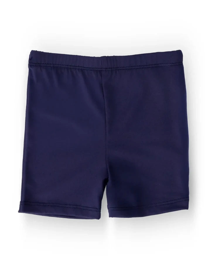 Navy Twirl Shorts