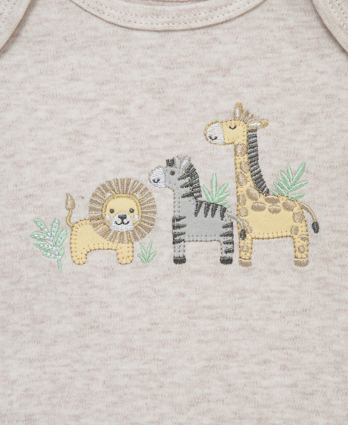 Neutral Jungle Bodysuit & Print Pant w Hat