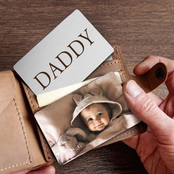 New Dad Wallet Card | 1st Fathers Day Gift