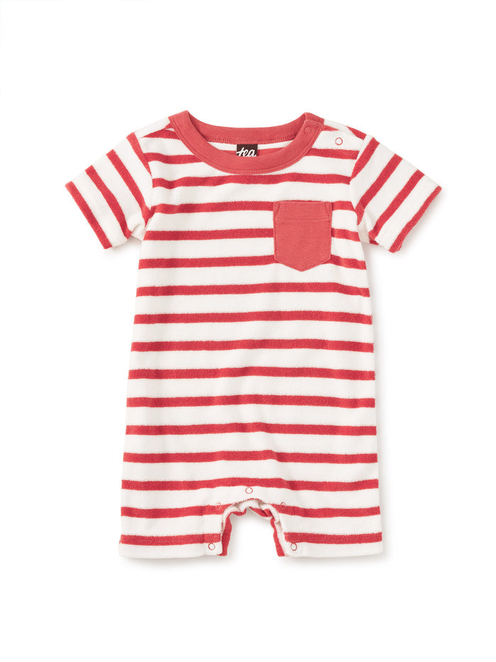 New Pocket Shortie Baby Romper