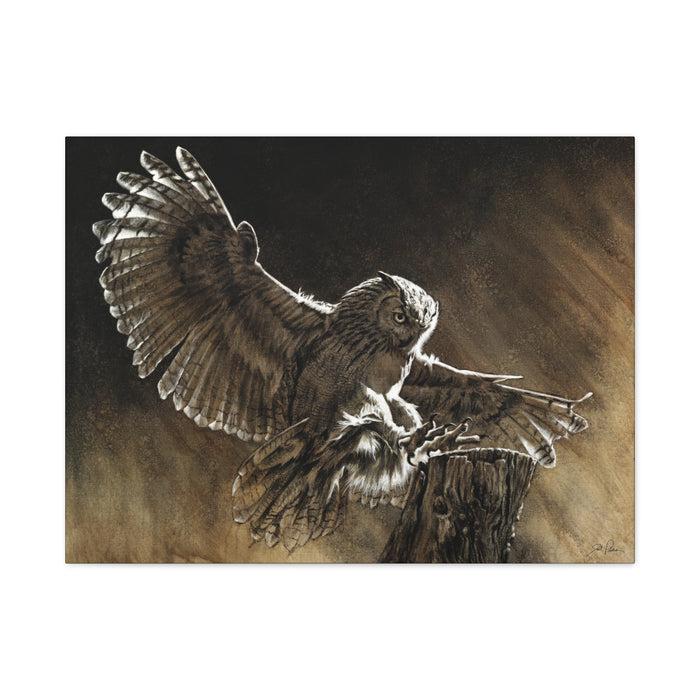 "Night Shift" Stretched Canvas