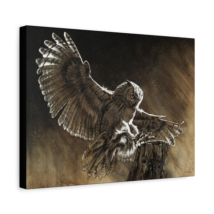 "Night Shift" Stretched Canvas