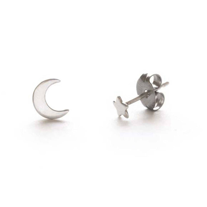 Night Sky Studs in Silver